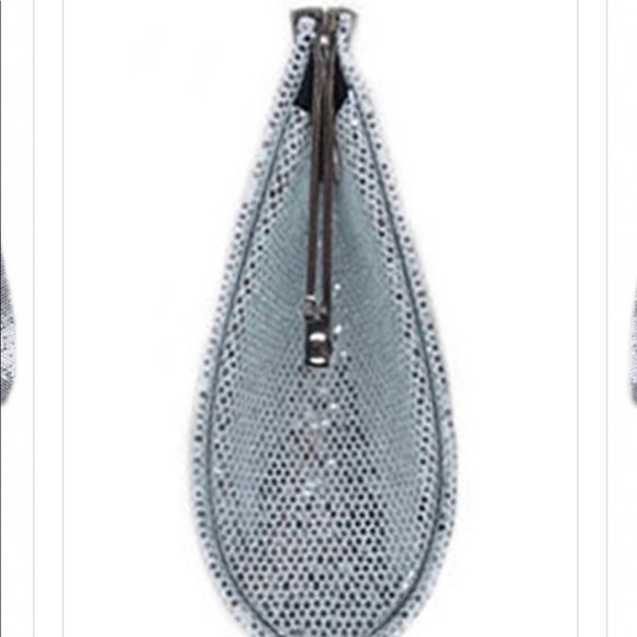 Silver Clutch Evening Bag - Picture 2 of 2